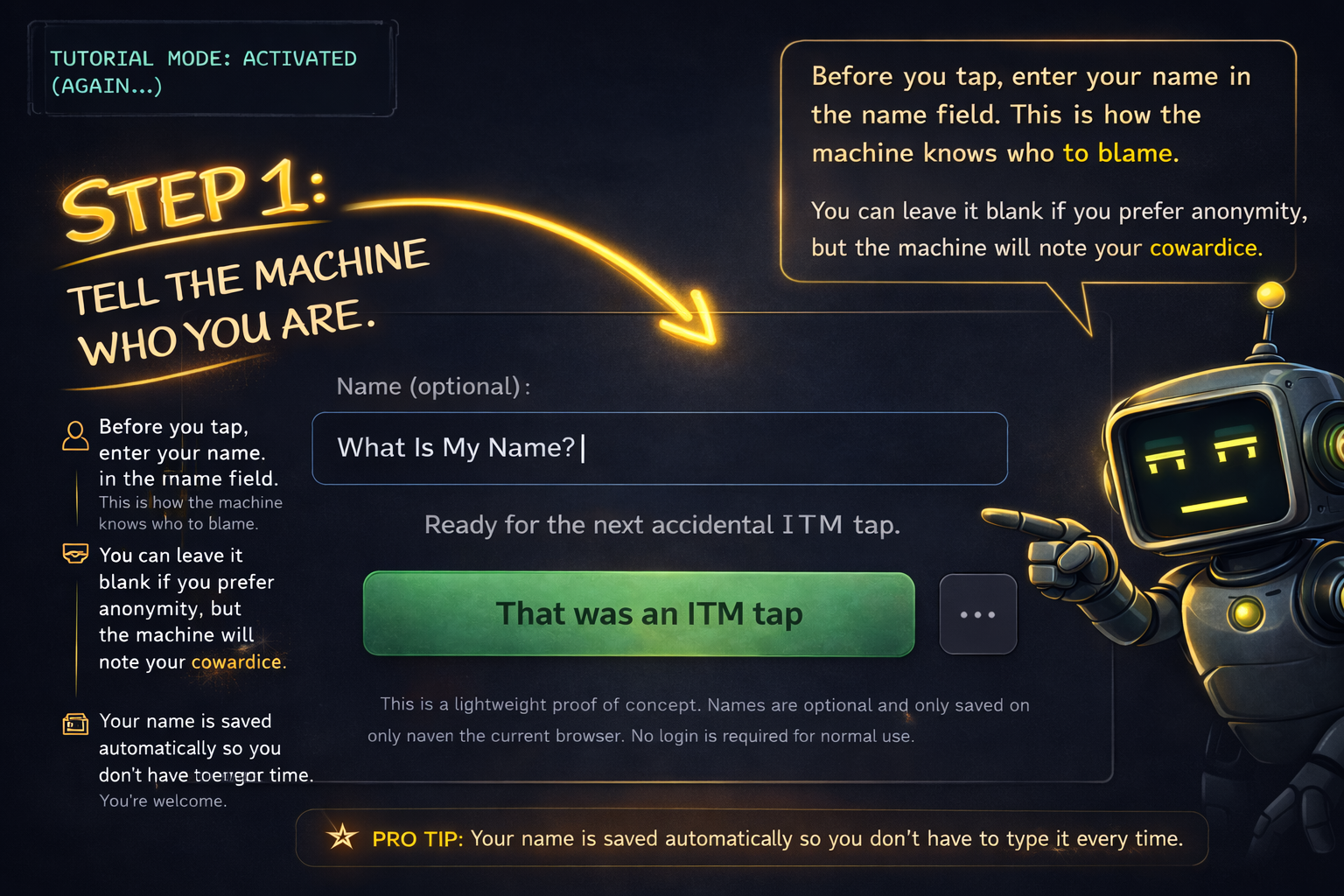 Name field